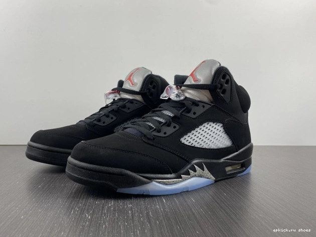 Rep Metallic 845035-003 Jordan Retro (2016) 5 Black 0717